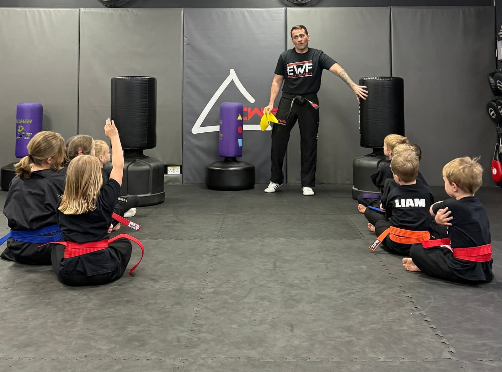 Kids Karate 7-12 class at EWF Martial Arts Northampton
