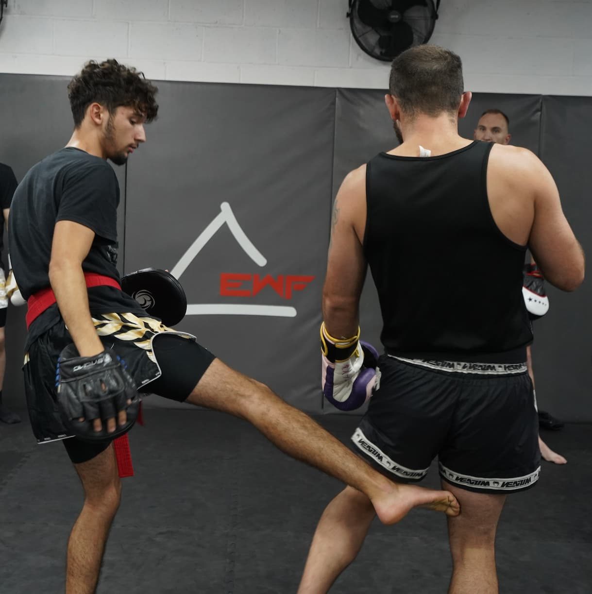 Kickboxing class at EWF Martial Arts Northampton